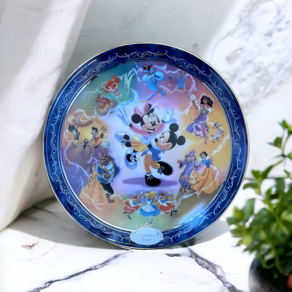 Bradford Exchange Magical Disney Moments Enchanted Dance Collector's Plate #179C - Picture 1 of 9